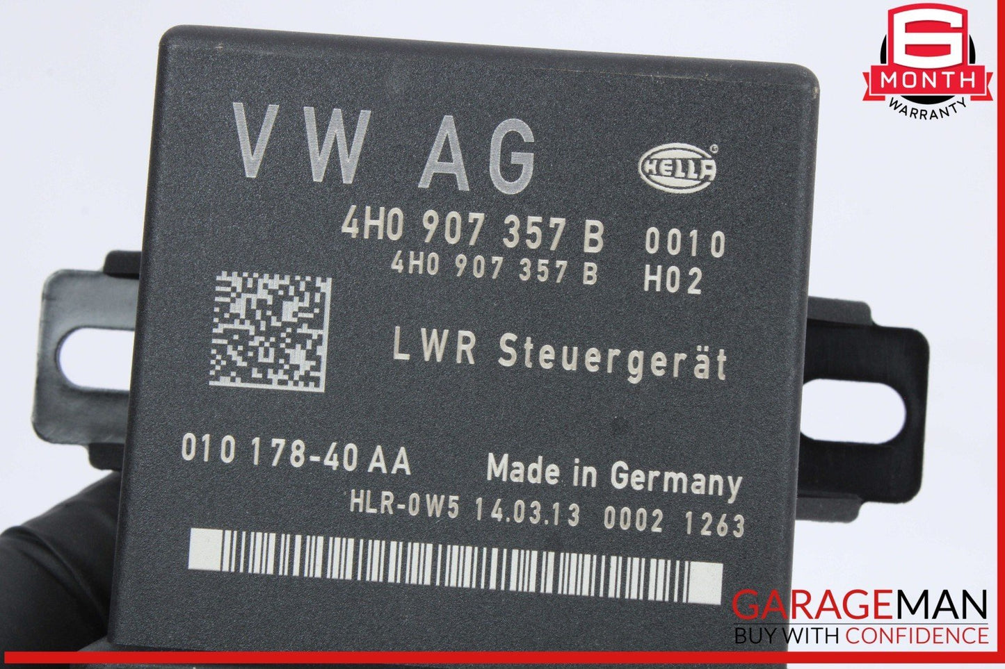 12-18 Audi A7 A6 Head Light Head Lamp Range Control Module Unit 4H0907357B OEM