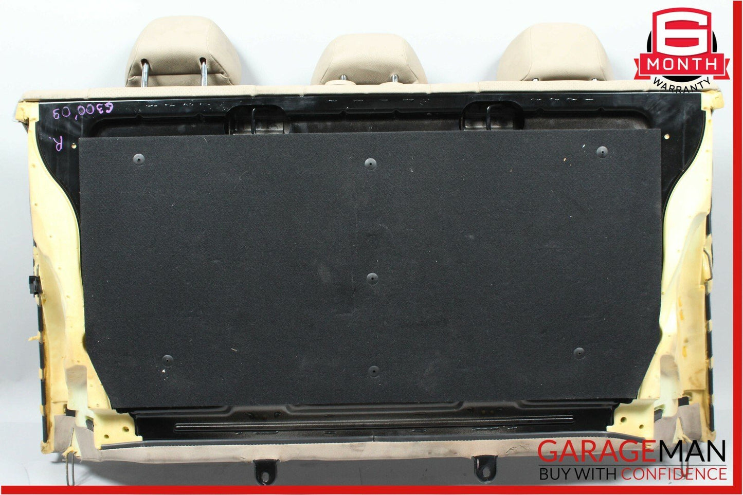 08-14 Mercedes W204 C300 C350 Rear Top Upper Seat Cushion Cover Assembly OEM