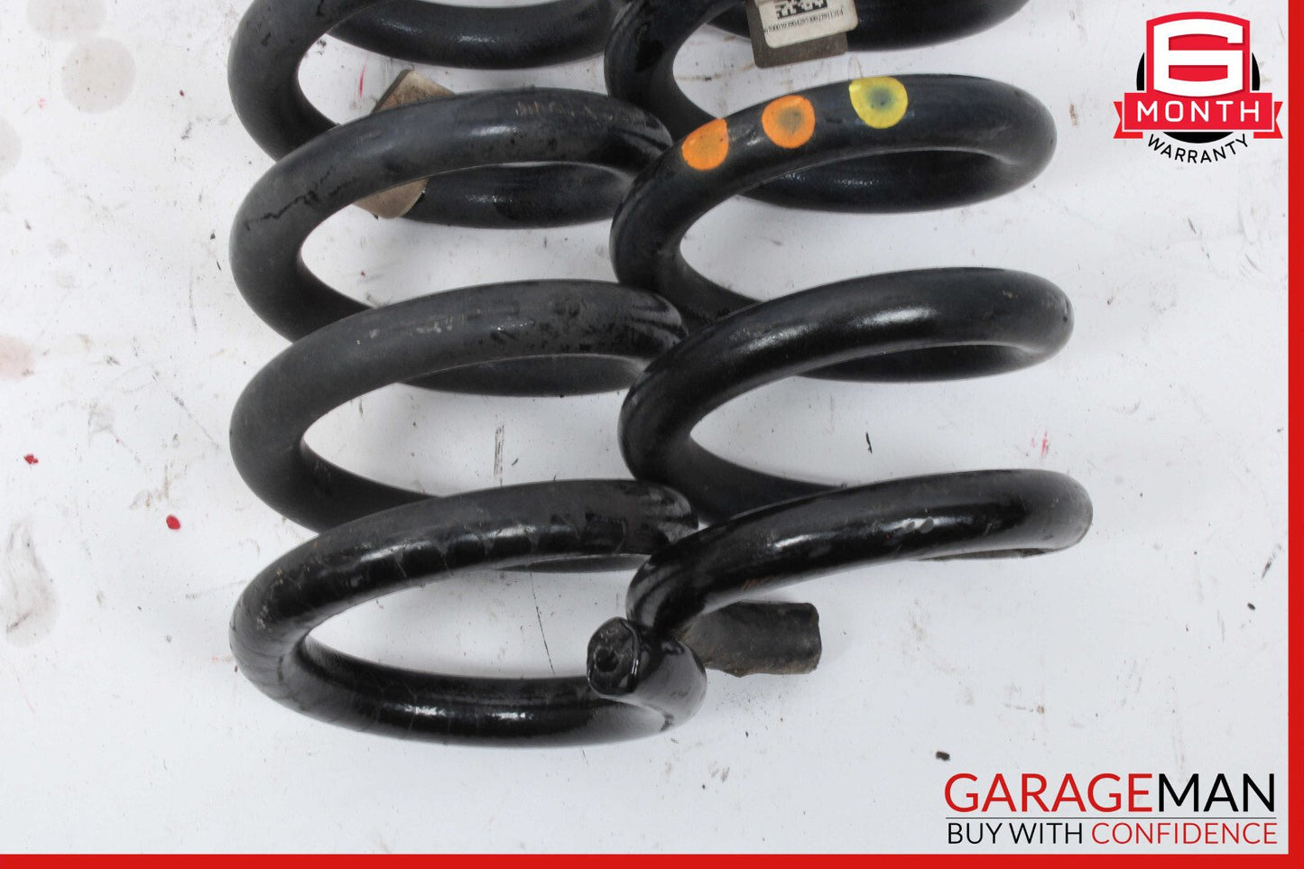 14-17 Maserati Ghibli Rear Right & Left Suspension Coil Spring Absorber Set OEM