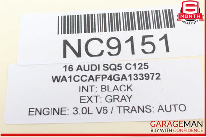 14-16 Audi SQ5 Hazard Light Control Switch Button 8R1941509C OEM