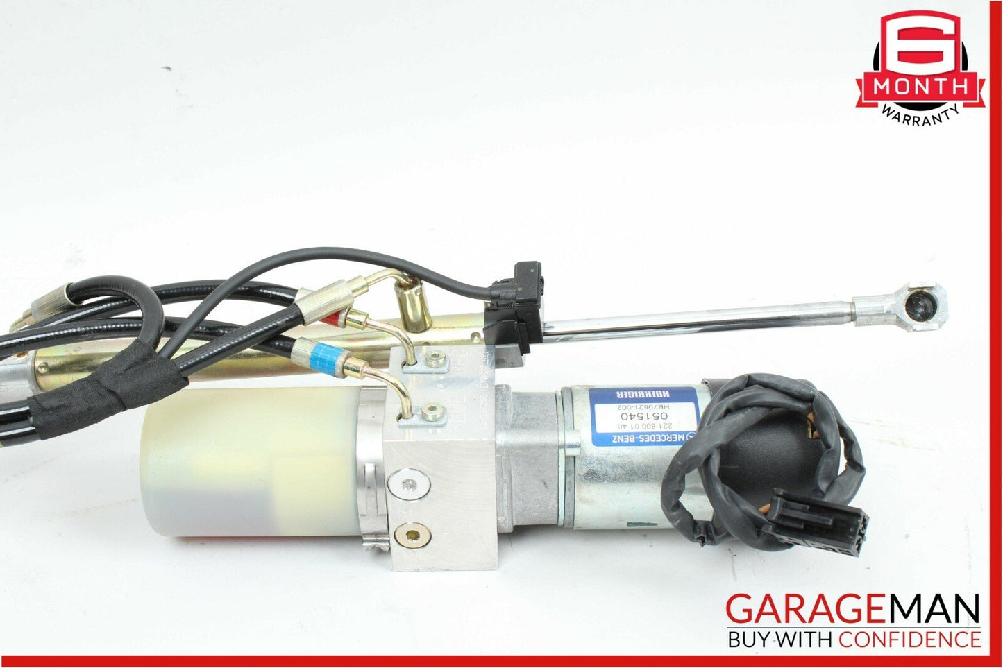 07-13 Mercedes W221 S550 Rear Trunk Locking Pull Down Hydraulic Pump Assembly