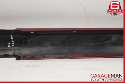 06-09 Mercedes W209 CLK350 CLK500 Right Rocker Molding Side Skirt Red OEM