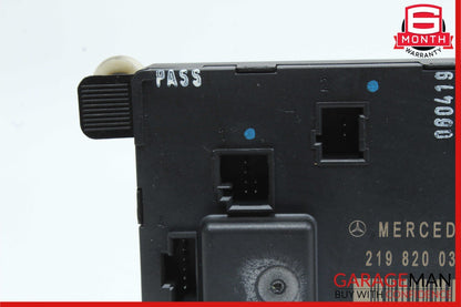 06-11 Mercedes W219 CLS550 CLS500 CLS350 Rear Right Side Door Control Module
