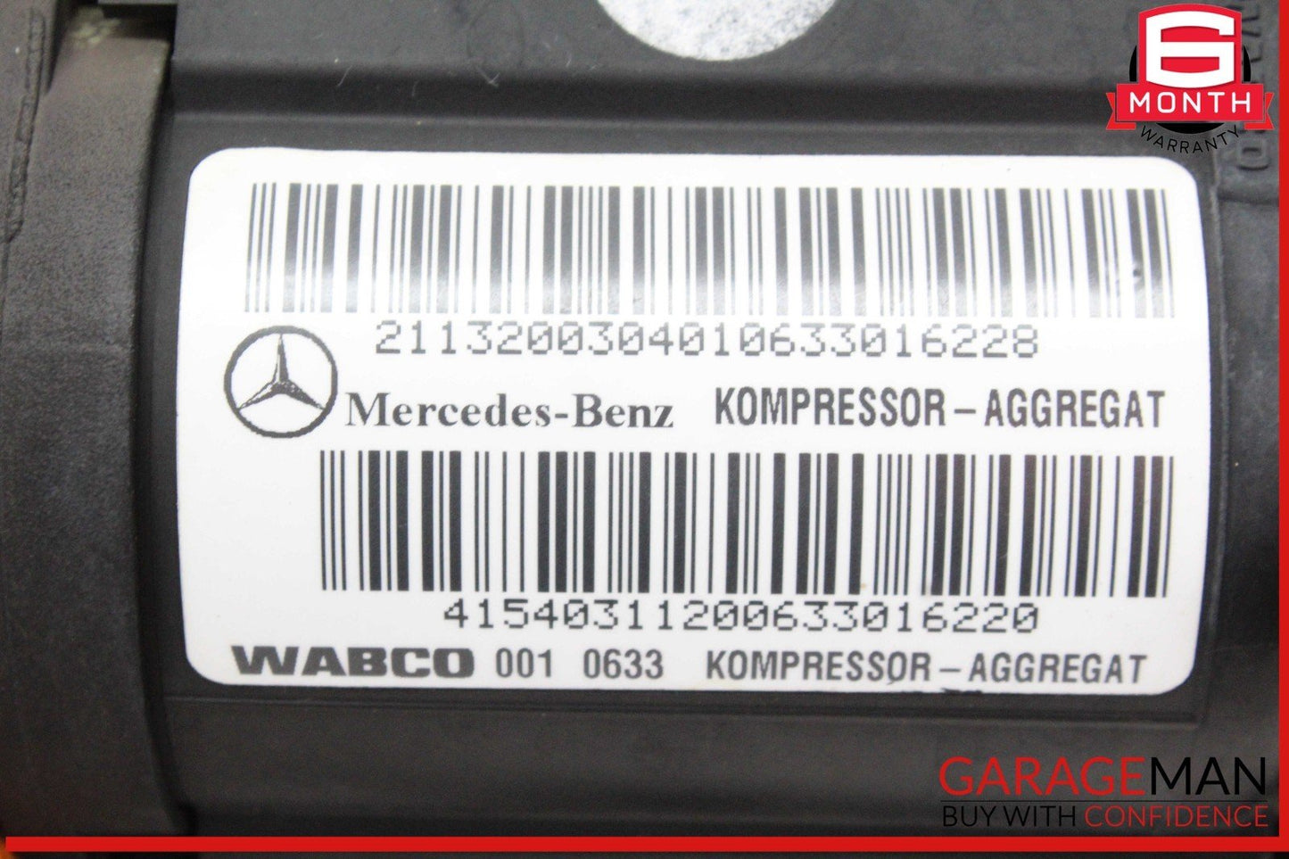 00-11 Mercedes W211 E550 E320 Air Airmatic Suspension Compressor Pump OEM