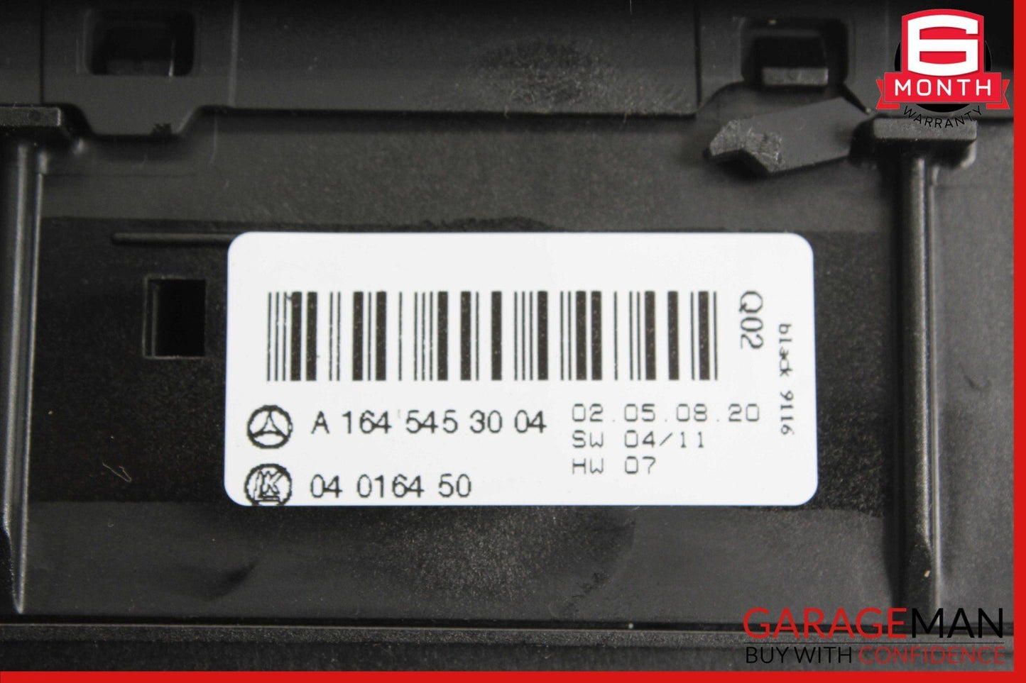 06-13 Mercedes R350 GL450 ML450 Dash Head Light Headlight Control Switch Module