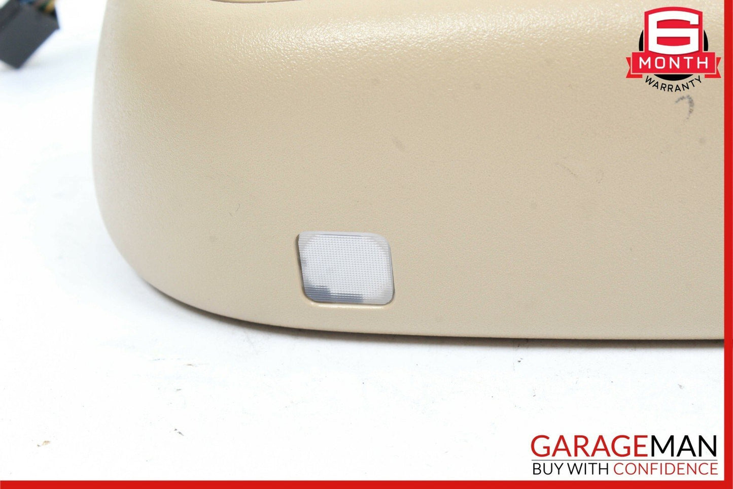 10-13 Mercedes W221 S400 S65 AMG Interior Top Upper Rear View Mirror Beige OEM