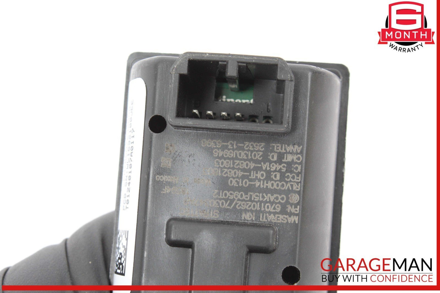 17-22 Maserati Ghibli M157 Levante M161 Push Start Ignition Button w/ Key OEM