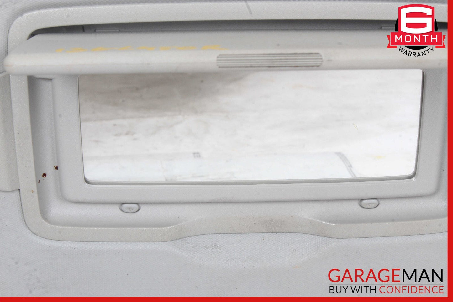 12-16 Mercedes X166 GL450 ML400 Sun Visor Sunvisor Right Passenger Side Gray OEM