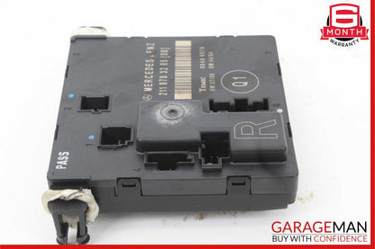 06-11 Mercedes W211 E350 E500 CLS350 Rear Right Side Door Control Module Unit