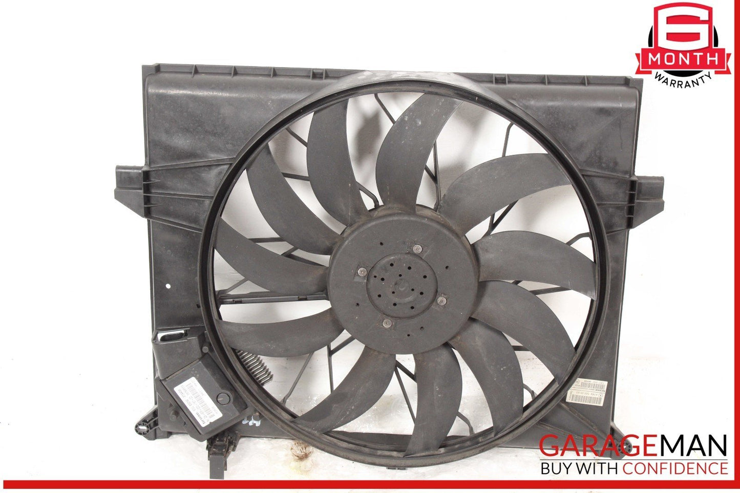 06-13 Mercedes W164 ML350 GL550 Engine Motor Radiator Cooling Fan Assembly OEM