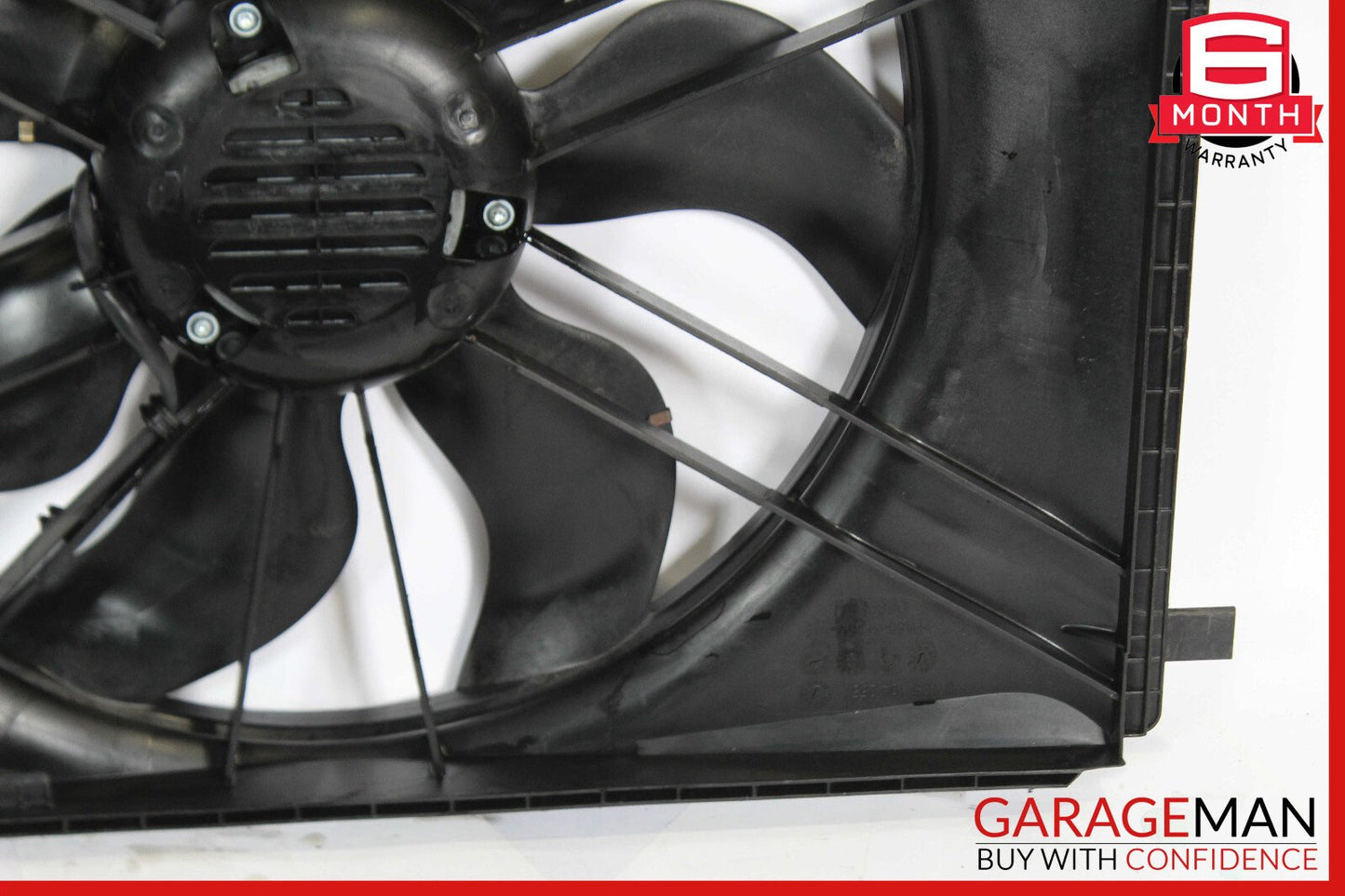 08-18 Mercedes W204 C250 C300 Engine Radiator Cooling Fan Shroud Motor Assy