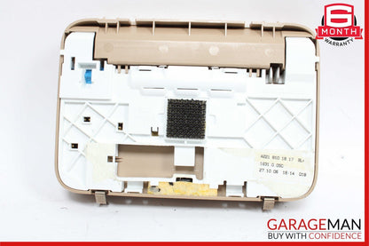 07-09 Mercedes W221 S550 S450 Rear Left / Right Overhead Vanity Mirror Brown