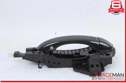 12-18 Audi A6 A7 Rear Left Driver Side Exterior Door Handle Black 4H0837885 OEM