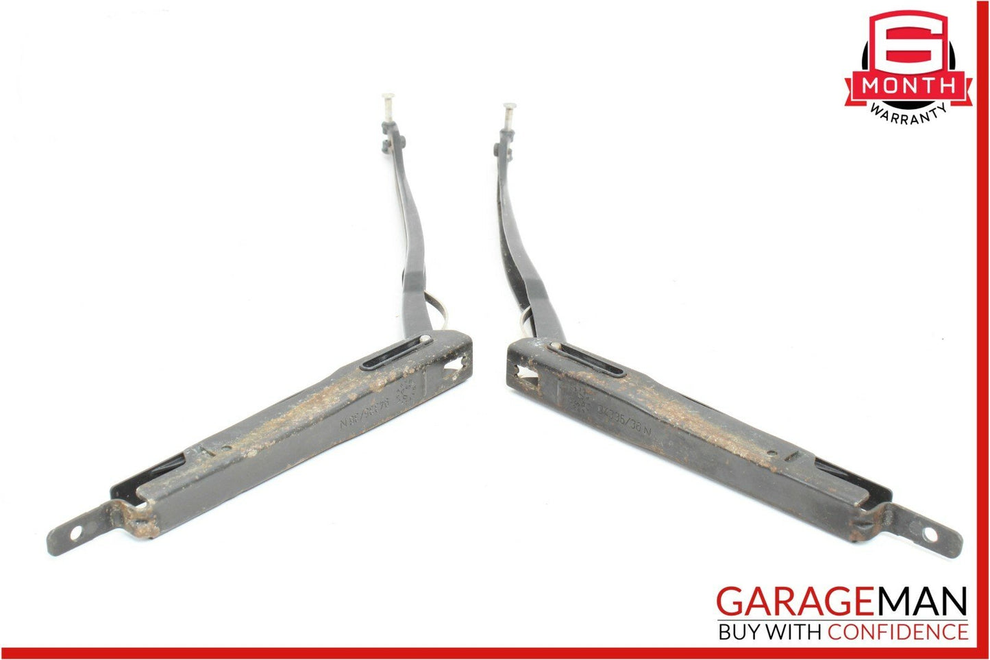 86-93 Mercedes W124 300E 300D Right & Left Side Windshield Wiper Arm Set Of 2 Pc