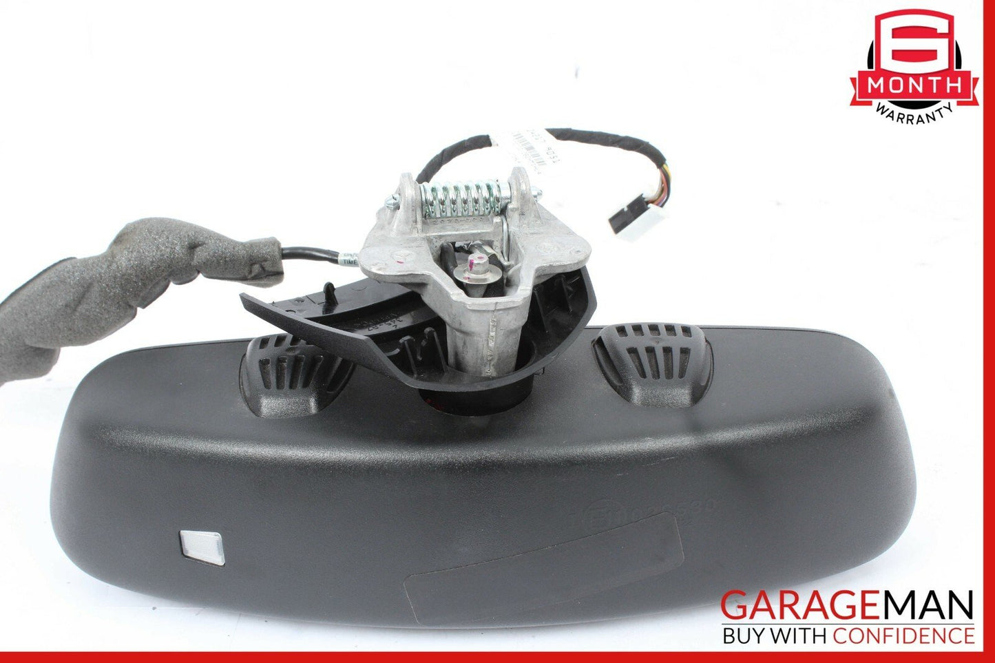 08-14 Mercedes W204 C250 C300 C63 AMG Top Upper Rear View Mirror Assembly Black