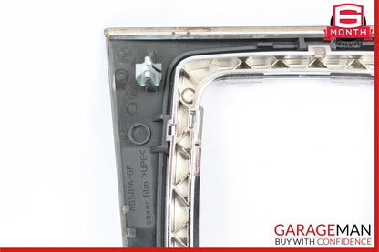 08-14 Mercedes C250 C63 Center Console Shifter Trim Cover Panel Bezel Wood Assy