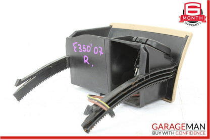 03-09 Mercedes W211 E350 Rear Center Console Ashtray Compartment Lighter Brown