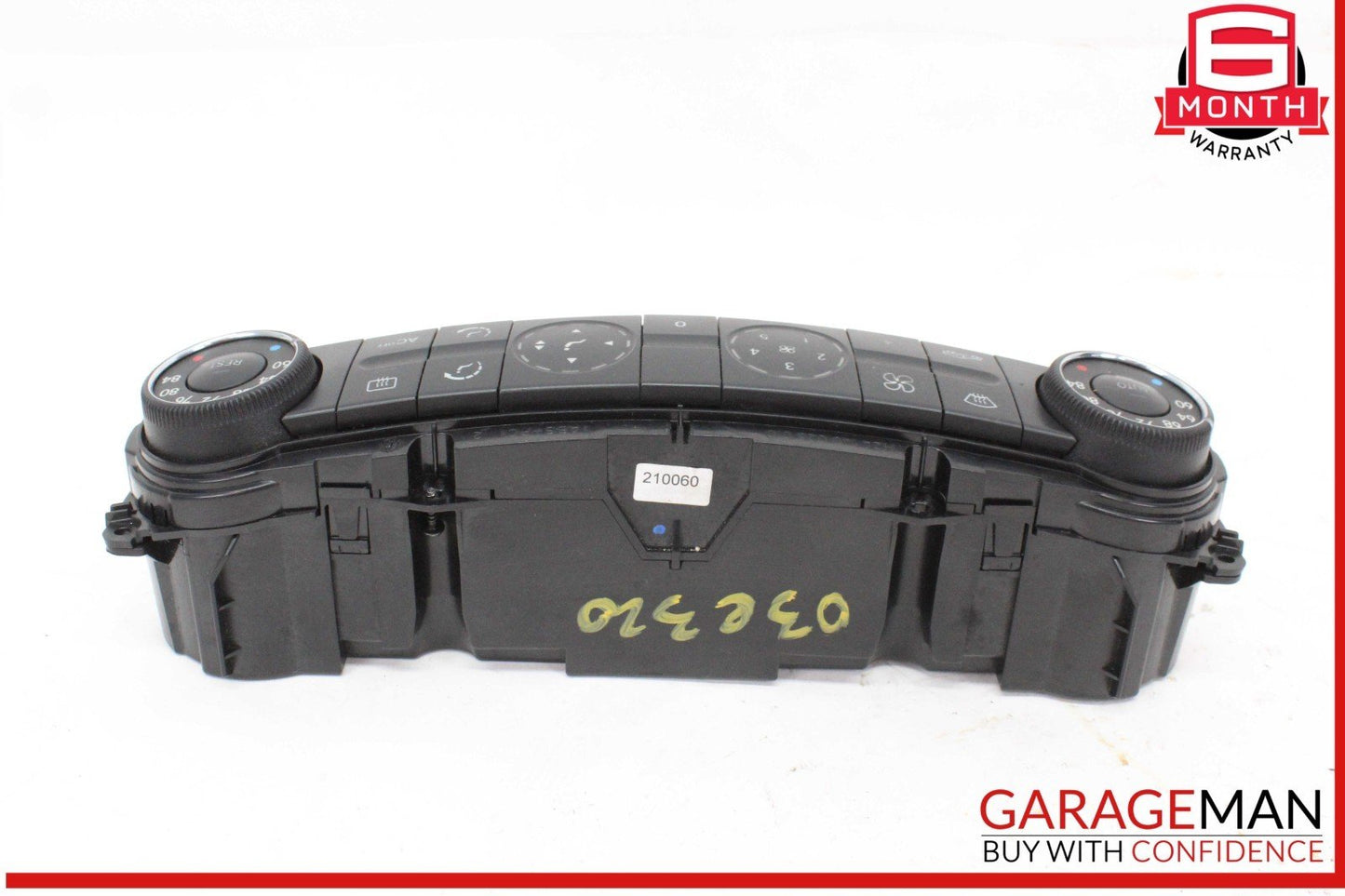 03-09 Mercedes W211 E320 Front Center Dash Temperature Climate Control Panel OEM
