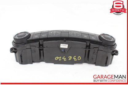 03-09 Mercedes W211 E320 Front Center Dash Temperature Climate Control Panel OEM