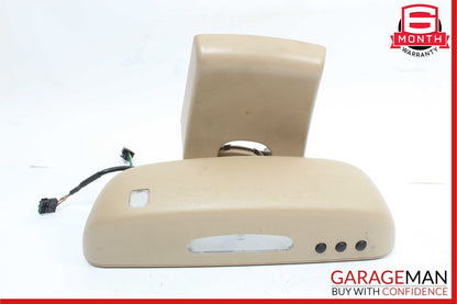07-09 Mercedes W221 S550 S65 AMG Top Upper Rear View Mirror Brown 2218110007 OEM
