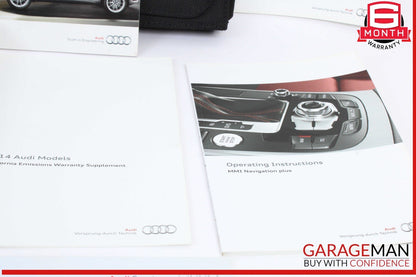 14 Audi SQ5 Q5 Owner Owner's Manual Operator User Guide w/ Case OEM