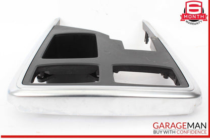 12-19 Mercedes X166 GL450 4MATIC Center Console Bezel Trim Black OEM