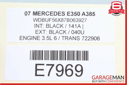 03-09 Mercedes E350 E500 CLS550 Hazard Light Door Lock Control Switch Walnut OEM