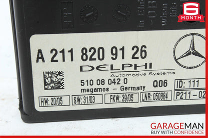 05-11 Mercedes R171 SLK280 SL500 Anti Theft Alarm Sensor Control Module OEM