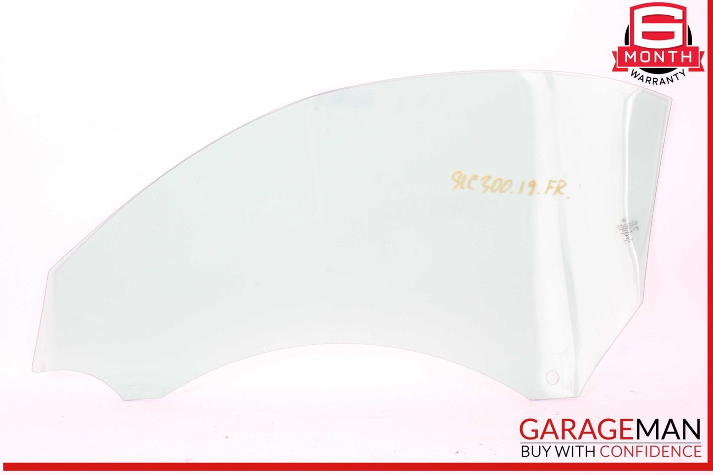 12-20 Mercedes R172 SLC300 Front Right Passenger Side Door Window Glass OEM