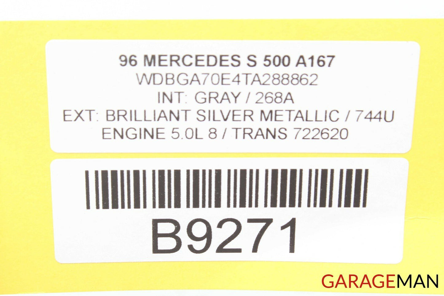 94-99 MERCEDES W140 S420 S500 ABS ANTI LOCK BRAKE CONTROL MODULE 0175457432 OEM