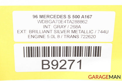 94-99 MERCEDES W140 S420 S500 ABS ANTI LOCK BRAKE CONTROL MODULE 0175457432 OEM