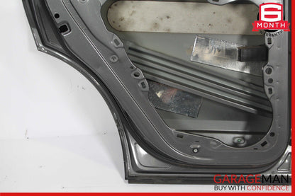 11-17 Porsche Cayenne 958 Rear Left Side Exterior Door Shell Panel Meteor Grey
