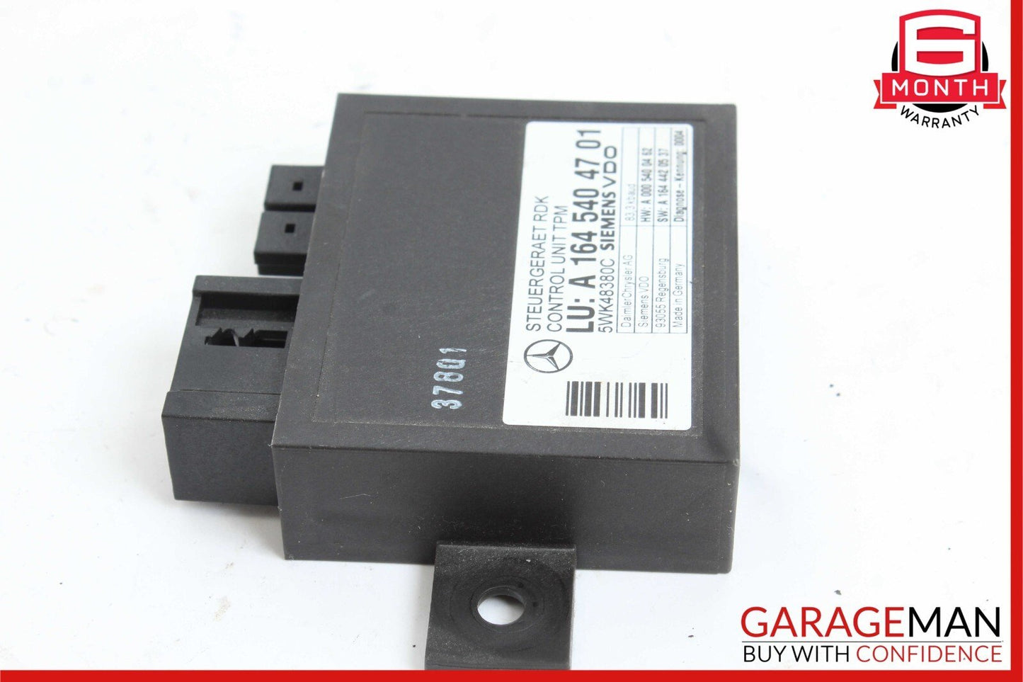 06-13 Mercedes W211 E350 ML350 R350 TPMS Tire Pressure Control 1645403762 OEM
