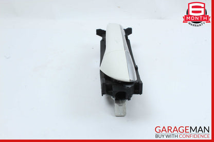 03-09 Mercedes W211 E320 E550 Exterior Door Handle Rear Left Driver White OEM