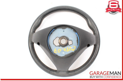 05-08 Mercedes W203 C230 SLK350 SLK280 Front Left Side Steering Wheel Black OEM