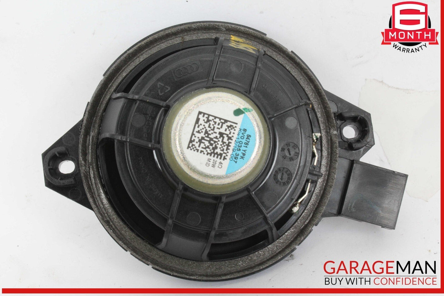 17-20 Audi S3 A3 Front Door Tweeter Speakers w/ Front Center Dash Speaker OEM