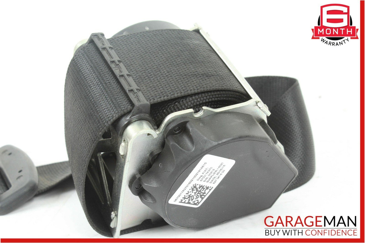 14-17 Maserati Ghibli Rear Right / Left Side Seatbelt Seat Belt Retractor Black