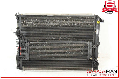 14-22 Maserati Quattroporte M156 Ghibli Water Cooling Radiator A/C Condenser OEM