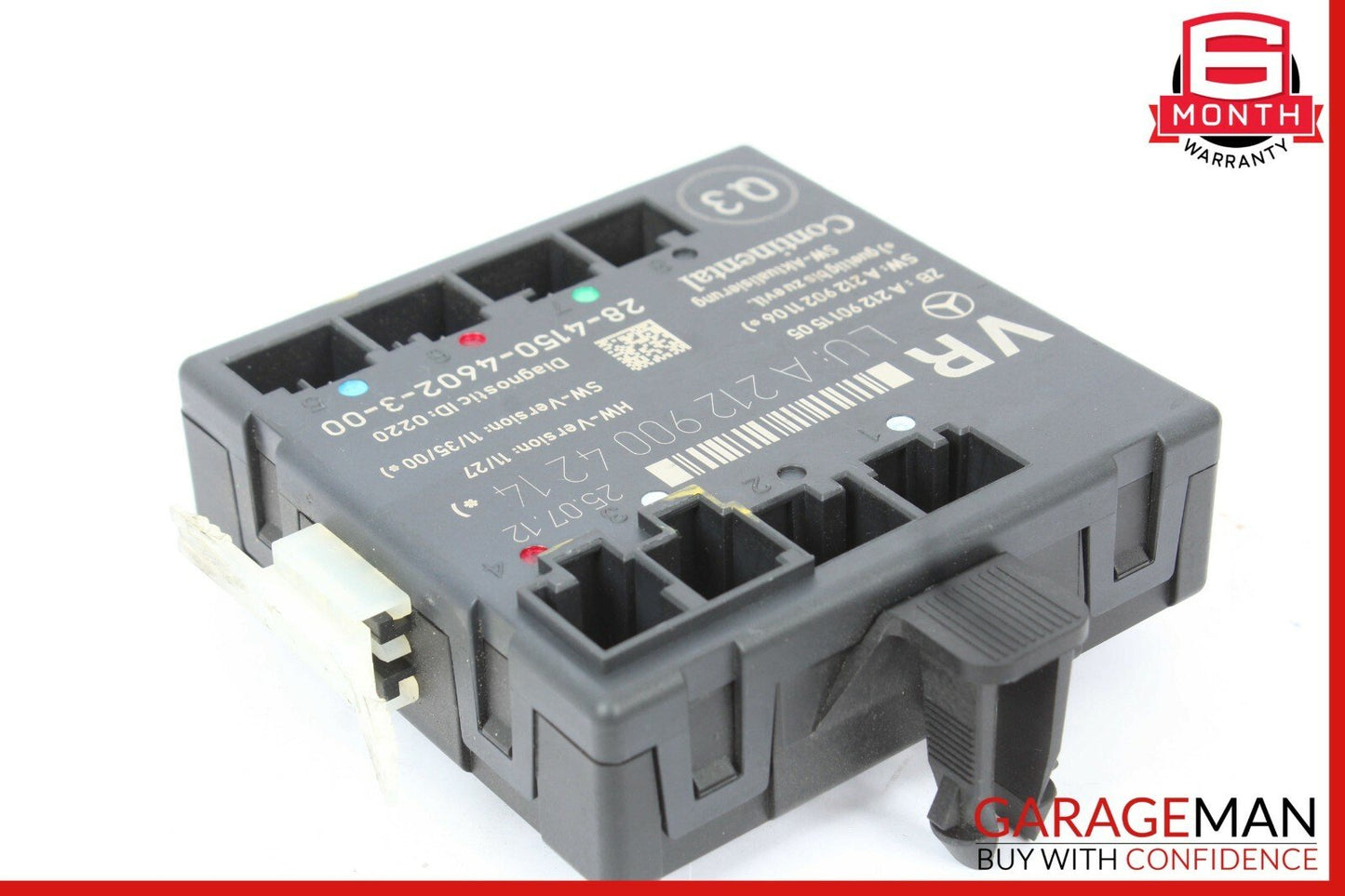 08-14 Mercedes W204 C250 C350 Front Right Side Door Control Module 2129004214