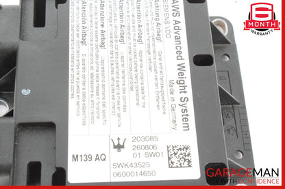 03-08 Maserati Quattroporte M139 AWS Advanced Weight System Control Module OEM