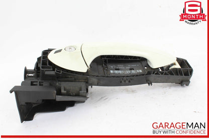12-14 Mercedes W204 C250 Front Left Side Exterior Door Handle Keyless Go OEM