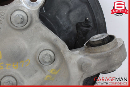 14-18 Mercedes W117 CLA45 Rear Left Spindle Knuckle Hub Bearing Rotor Disc Assy