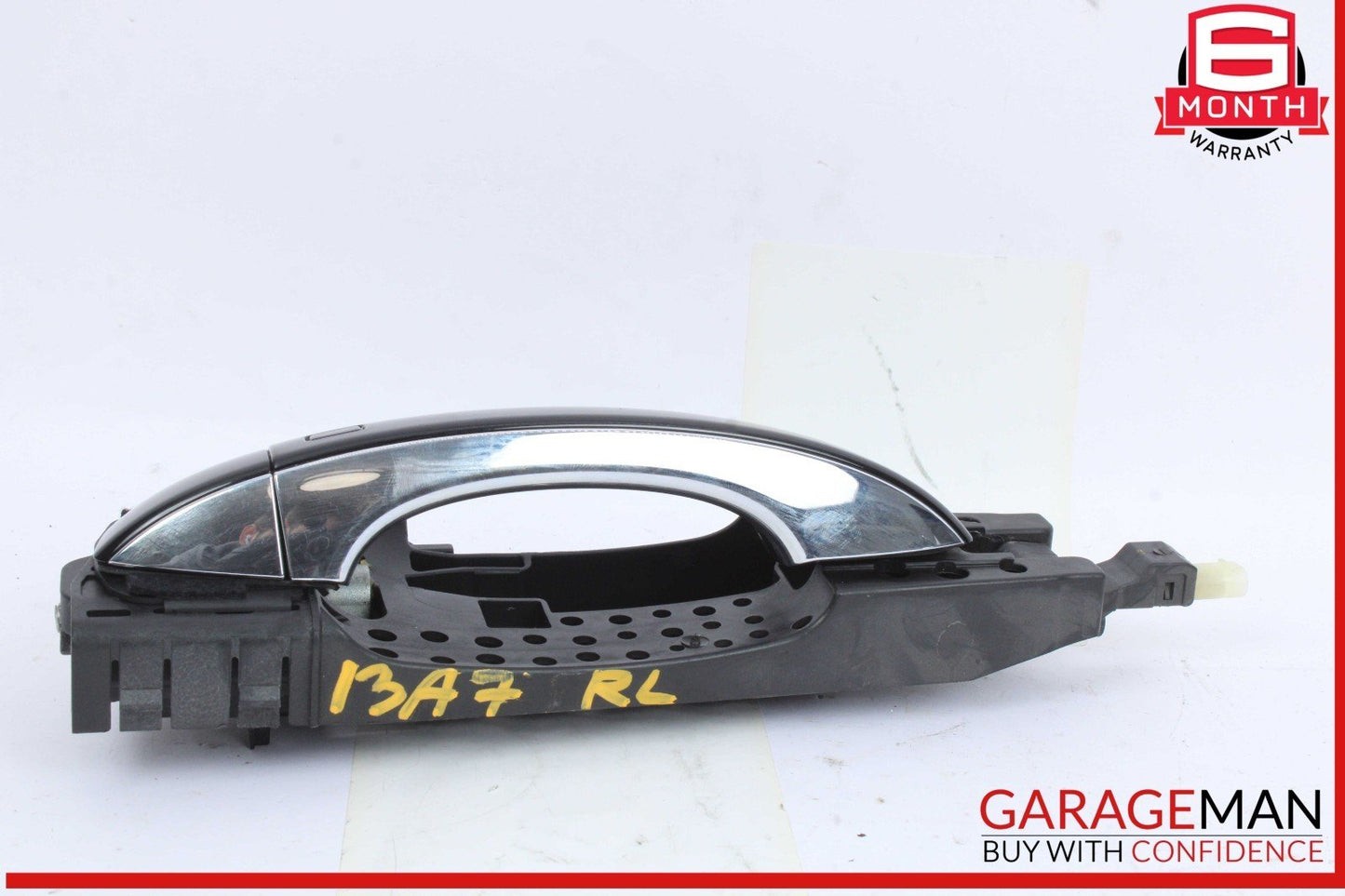 12-18 Audi A7 A6 Rear Left Driver Side Exterior Door Handle Black 4H0837885 OEM