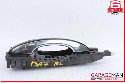 12-18 Audi A7 A6 Rear Left Driver Side Exterior Door Handle Black 4H0837885 OEM