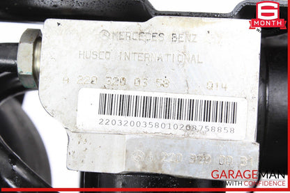 03-11 Mercedes R230 SL550 SL600 Rear Hydraulic Valve Block Suspension Pump OEM