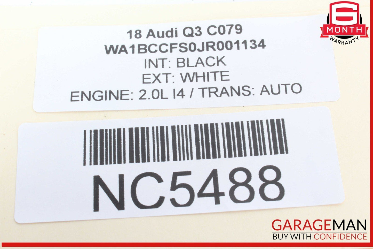 15-18 Audi Q3 Front Left Driver Side Seat Adjustment Switch 8K0959747 OEM