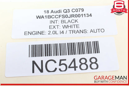 15-18 Audi Q3 Front Left Driver Side Seat Adjustment Switch 8K0959747 OEM