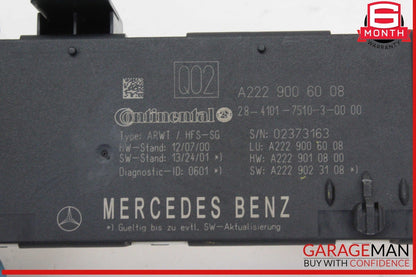 14-17 Mercedes W222 S550 Rear Trunk Lid Release Remote Open Close Control Module