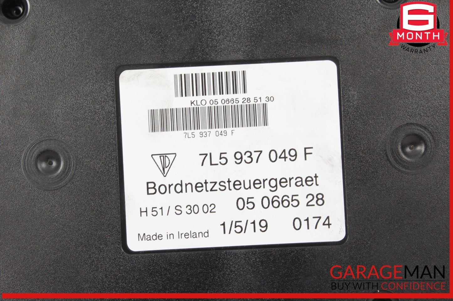 03-10 Porsche Cayenne S 955 957 Body Comfort Control Module Unit BCM OEM