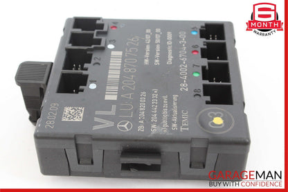 08-18 Mercedes W204 C280 C300 E400 Front Left Side Door Control Module Unit